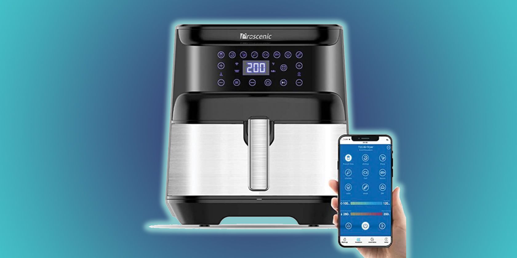 Save 50 on a Proscenic Air Fryer With Amazon The Whey Store